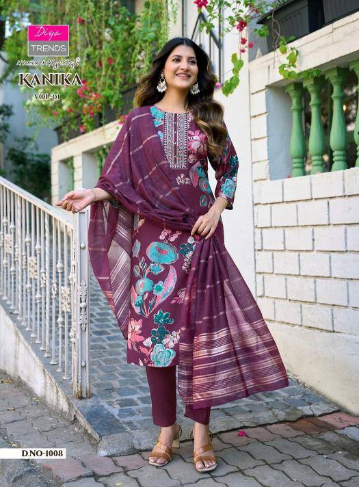 Diya trends kanika vol.1 Kurti wholesale market in Dadar Mumbai